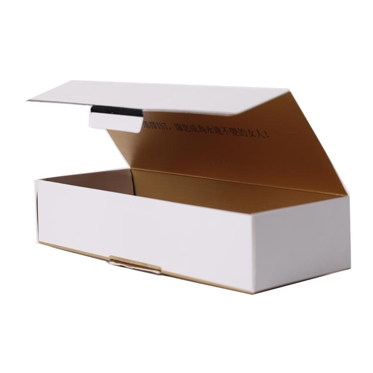 CARDBOARD PACK BOX,GOLD CARDPAPER BOX